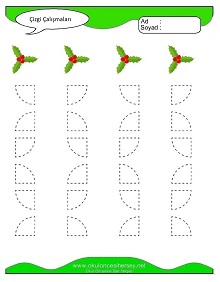 Çizgi Çalışma Sayfaları